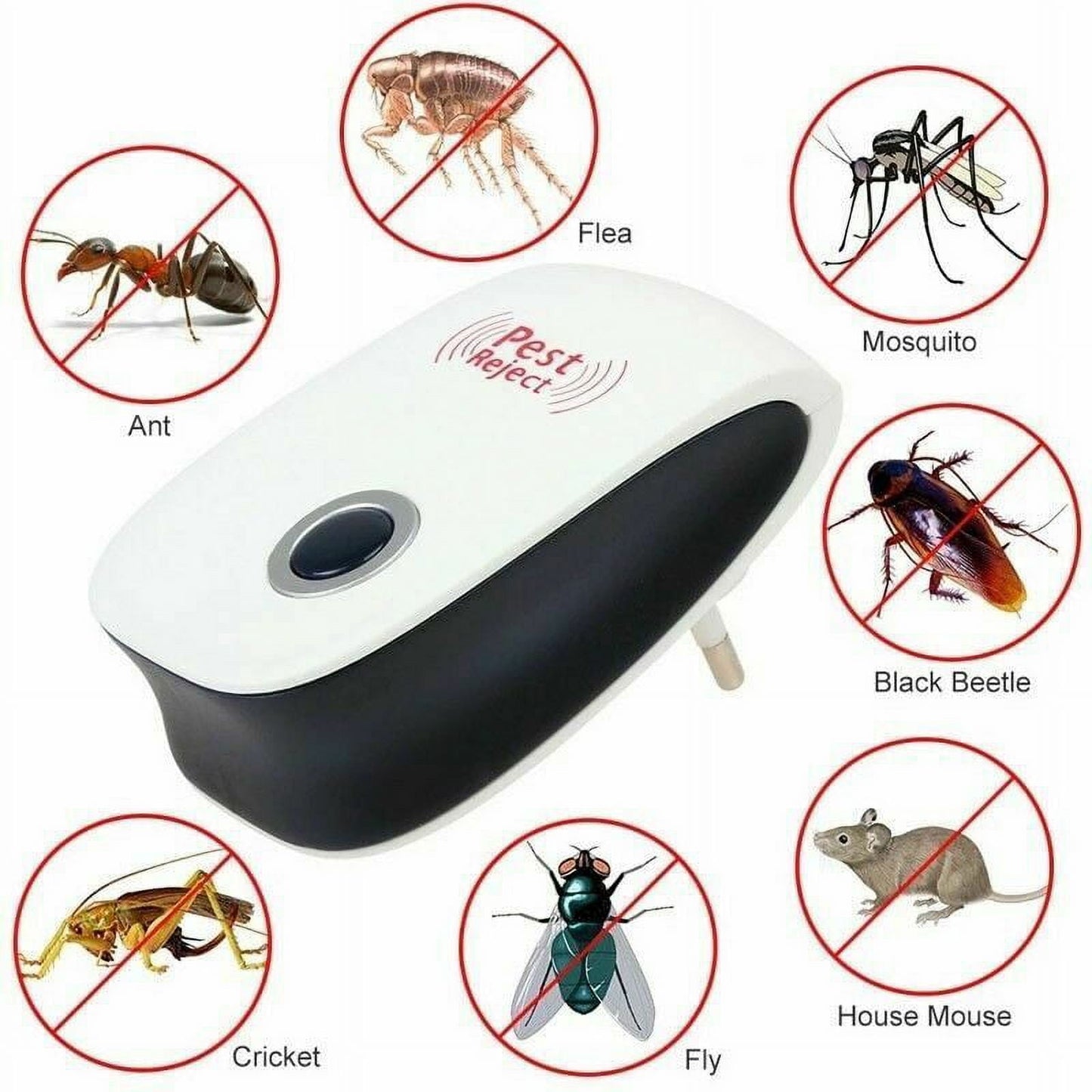Ultrazvučni rasterivač štetočina - Pest Reject Azijashop
