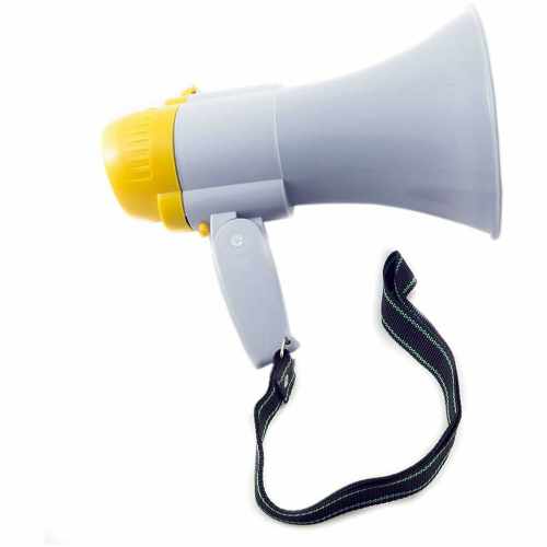 Prenosni Ručni Megafon sa Sirenom Azijashop