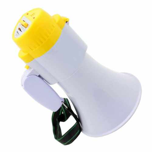 Prenosni Ručni Megafon sa Sirenom Azijashop