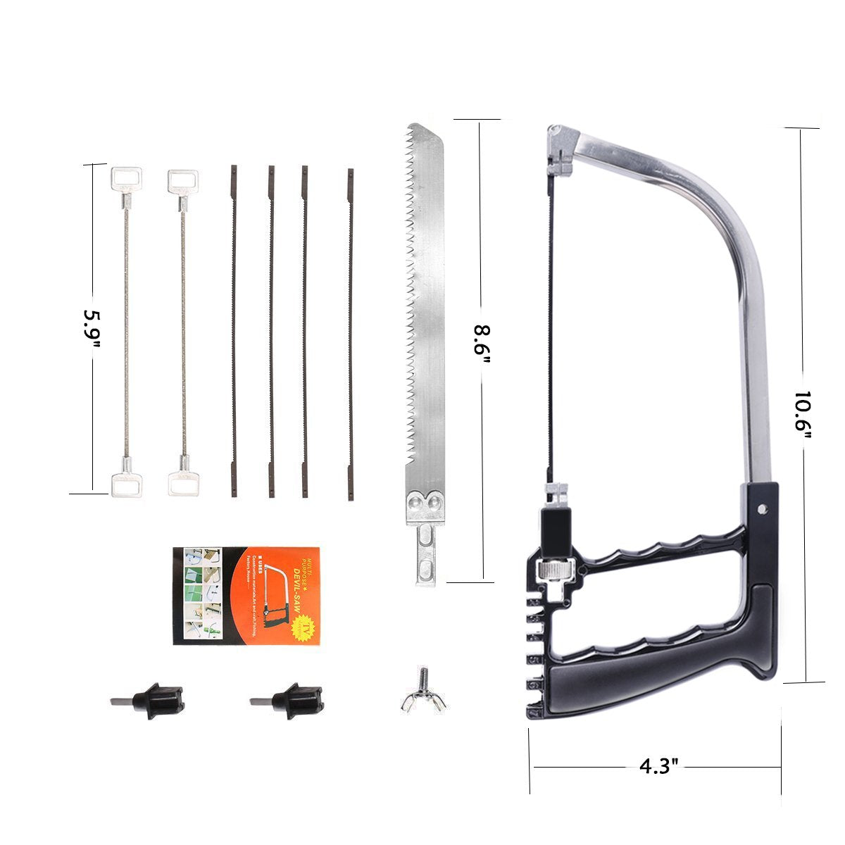 Visenamenska testera-set alat-11 u 1 Azijashop