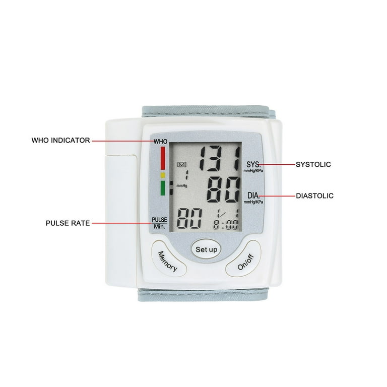 Digitalni Merač Krvnog Pritiska za Zglob Azijashop