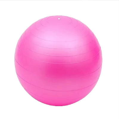 Standardna roze lopta za pilates i vezbe balansa. Korisna za kucni fitnes.
