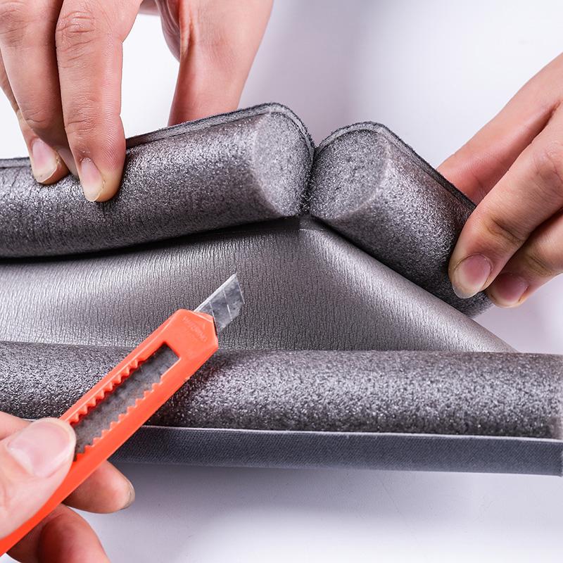 Sečenje zaptivne trake radi prilagođavanja širini vrata