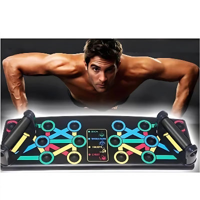 Inovativna sklek ploca za vezbanje. Ciljani trening grudi, ramena, ledja i tricepsa kod kuce.