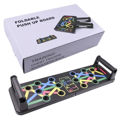 Sklopiva daska za sklekove i trening. Kompaktna i prenosiva, idealna za vezbanje u bilo kom prostoru.