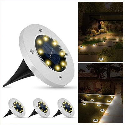 Solarna LED lampa za bastu dvoriste osvetljenje staze putanje automatsko paljenje dekoracija spoljasnjosti