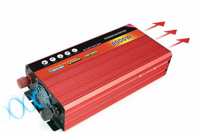 Power Inverter 6000W - Pretvarac Napona 12V na 220V Azijashop