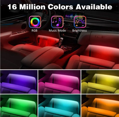 RGB LED osvetljenje za automobil sa izborom od 16 miliona boja.