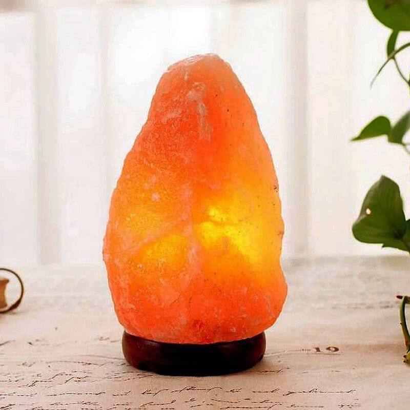 Prirodna Slana Lampa Himalaja Svetlo Oaza Mira