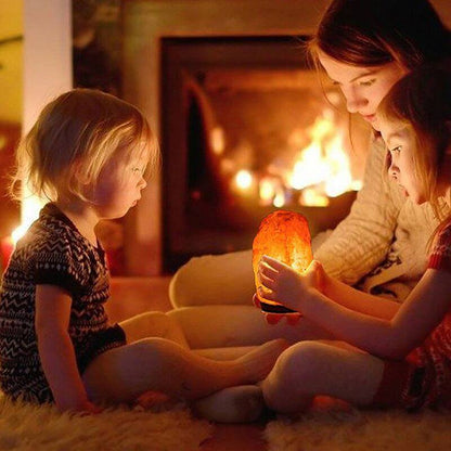 Prirodna Slana Lampa Himalaja Svetlo Oaza Mira