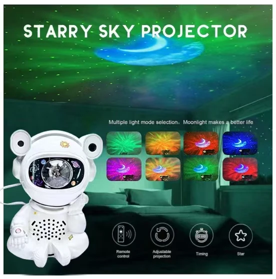 Mini Astronaut projektor BT zvezdano nebo - Azijashop