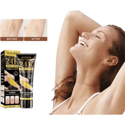 Depilaciona krema sa 24K kolagenom