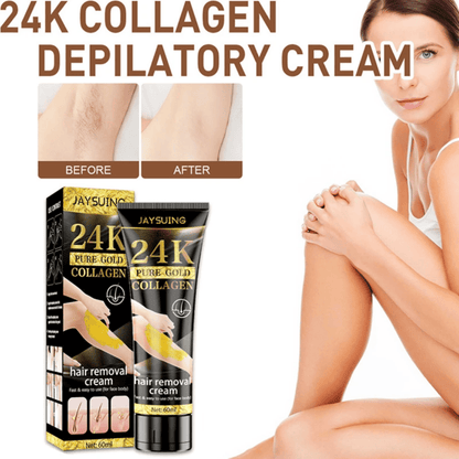 Depilaciona krema sa 24K kolagenom