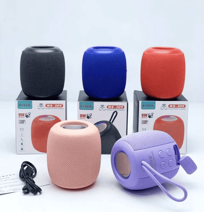 Bluetooth Zvučnik WS-309 – Bežični 5W Prenosni Zvučnik sa LED Svetlom