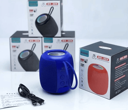 Bluetooth Zvučnik WS-309 – Bežični 5W Prenosni Zvučnik sa LED Svetlom