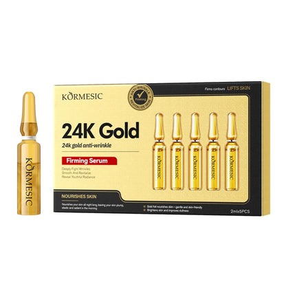 24K gold serum protiv bora u ampulama sa kutijom