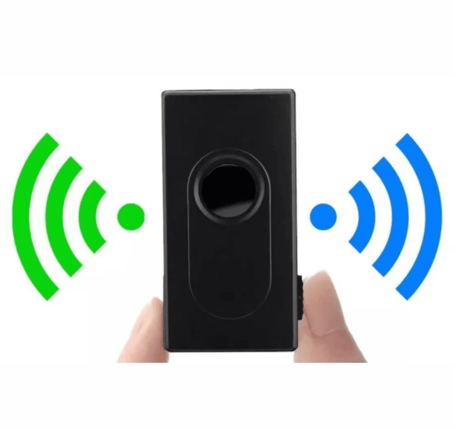 2u1 bluetooth transmiter i risiver sa prikazom bezicnog audio signala