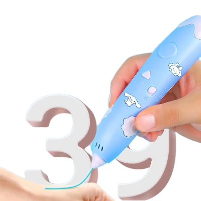 3D olovka za decu. Sigurna i laka za koriscenje, idealna za ucenje i zabavu. Kreativna igracka za crtanje i modelovanje trodimenzionalnih oblika.