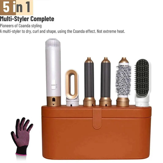 5u1 air styler za kosu u torbici komplet sa nastavcima za feniranje uvijanje i stilizovanje