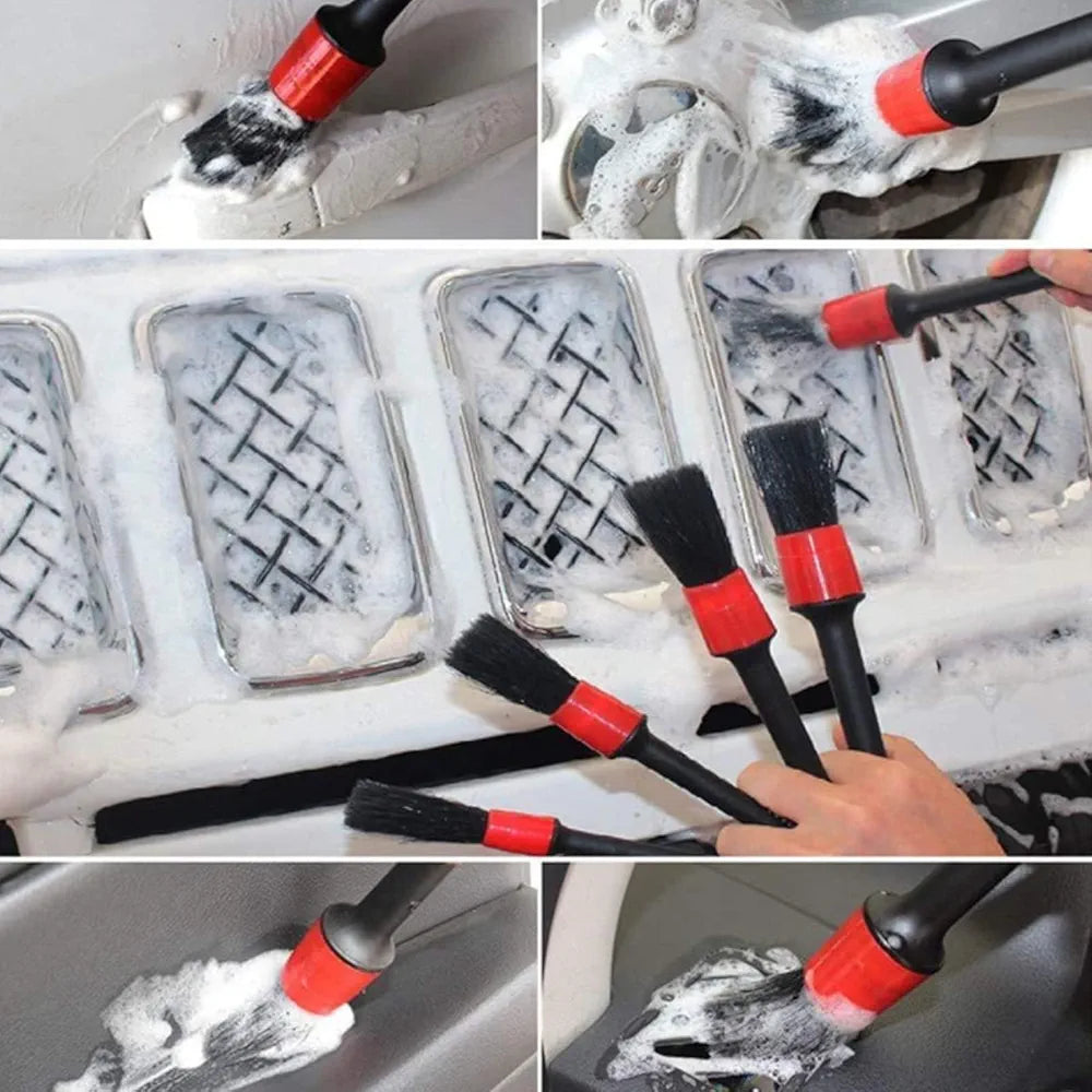 Set za auto detajling četke 17u1 - Azijashop
