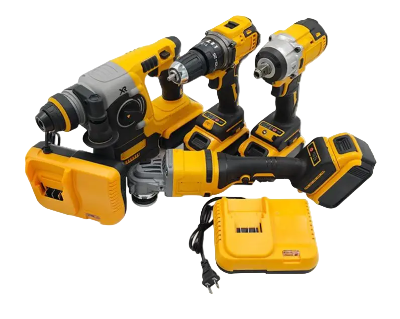 Set aku alata brusilica busilica srafilica udarni odvijac cekic za beton litijum jonske baterije punjac