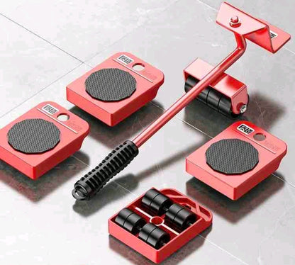 Alat za selidbe namestaja, set sa tockicima i polugom. Lako premestanje teskog namestaja bez napora.