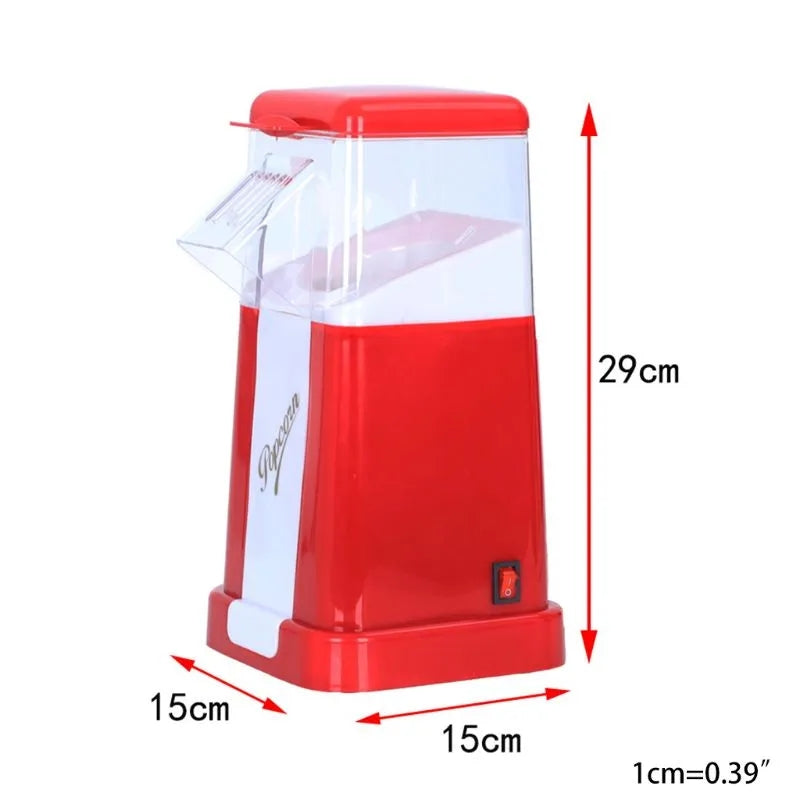 Retro aparat za kokice bez ulja - Azijashop