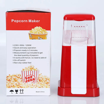 Retro aparat za kokice bez ulja - Azijashop