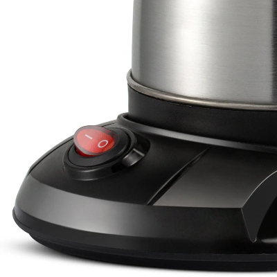 Baza električne džezve, dugme za paljenje i gasenje, siguran i lak za koriscenje, kuvalo za tursku kafu, kuhinjski aparat.