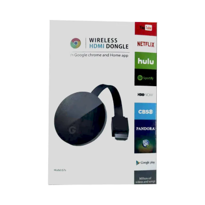 Bezicni HDMI dongle Google Chromecast povezivanje sa Netflix Youtube Hulu HBO za striming na televizoru