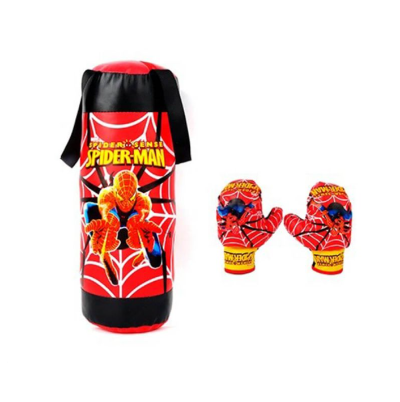 Boks set Spajdermen vreca za udaranje i rukavice Igracka za decake Sport i aktivnost