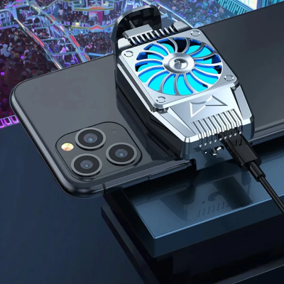 Aktivni hladnjak za gejming telefon, sprecava pregrevanje, dugotrajno igranje igrica, ventilator sa kablom, dodaci za mobilne telefone.