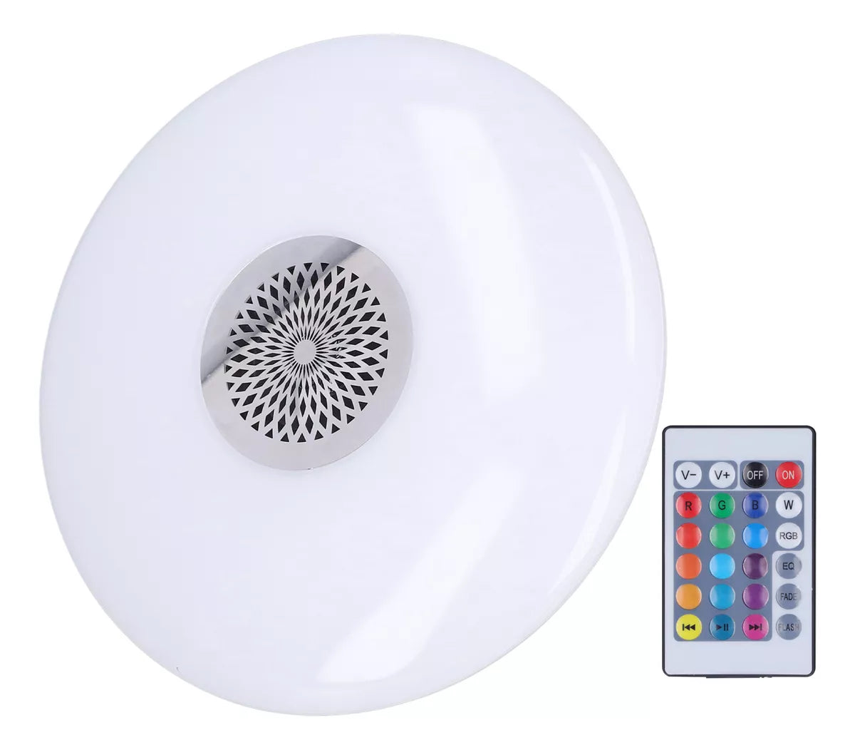 Muzička sijalica RGB plafonska sa daljinskim - Azijashop