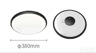 Dostupne dimenzije LED plafonjera Jortan precnik  380mm 38cm razlicita snaga svetla