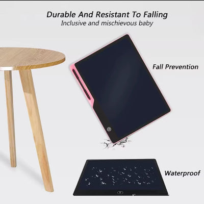 Izdrzljiva decija LCD tabla za crtanje 16 inc otporna na padove i prskanje vode idealna za sigurnu deciju igru