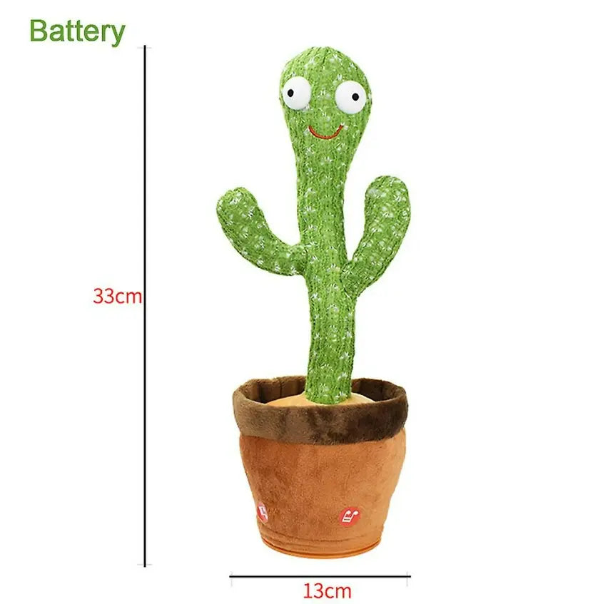 Razigrani kaktus Igracka koja igra i ponavlja reci - Azijashop