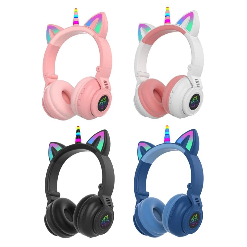 Slusalice za decu jednorog i usi - Azijashop