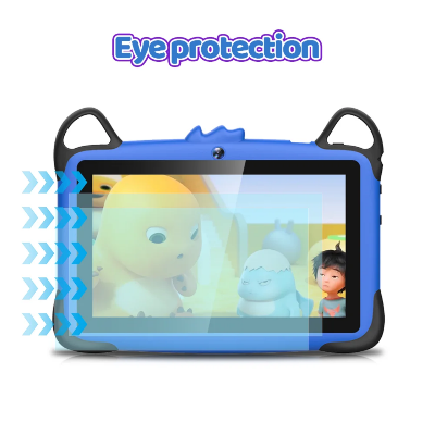 Deciji tablet sa zastitom za oci eye protection plava boja bezbedno koriscenje za decu kupi online