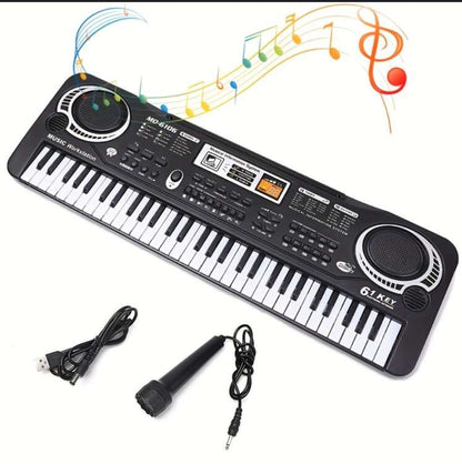 Sintisajzer za decu 61 dirka + mikrofon - Azijashop