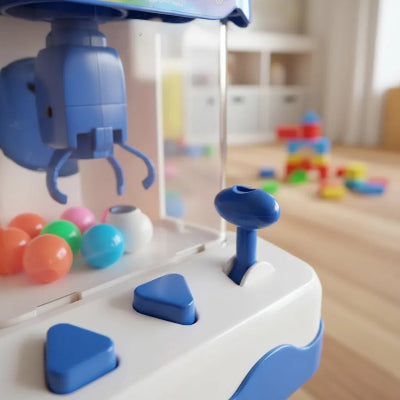 Detaljan prikaz mehanizma za upravljanje dzojstik kontrola decija kandza masina za preciznu igru i zabavu