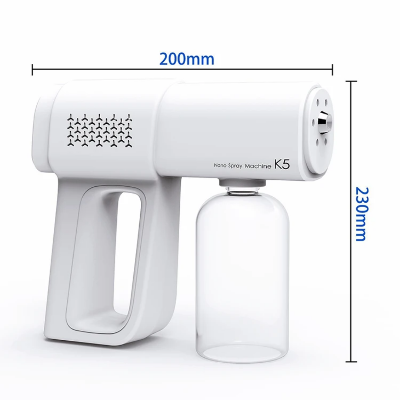 Dimenzije nano pistolja za dezinfekciju 200 mm Rucni i prenosivi rasprsivac za dom i posao efikasno ciscenje
