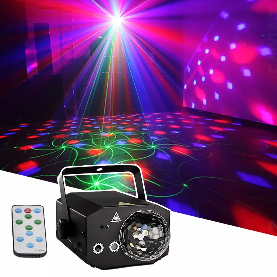 Disko lampa Party lights laser - Azijashop