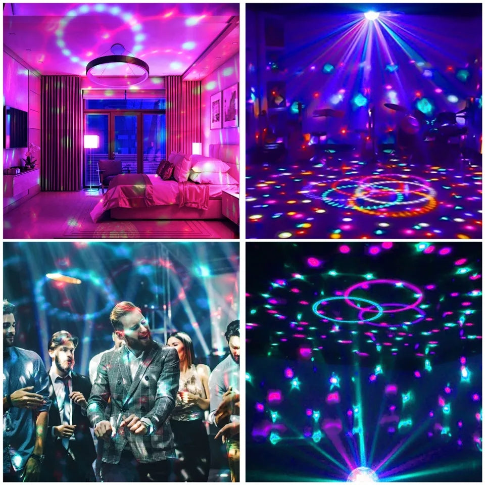 Disko Led lampa RGB - Azijashop