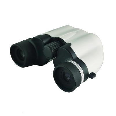 Mali dvogled belo crne boje za brzo uocavanje i povecanje predmeta na daljinu opticki instrument za prirodu
