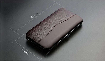 Elegantna kozna futrola za manikir set. Diskretan dizajn, stiti alate i olaksava nosenje.