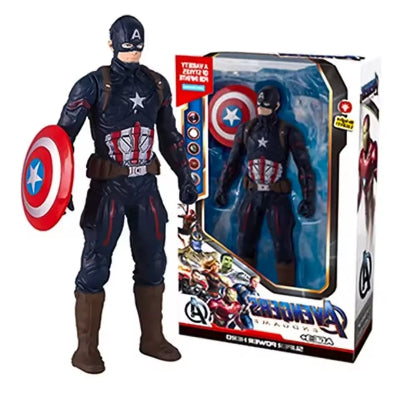 Mala akciona figura Kapetan Amerika sa stitom u kutiji Osvetnici Marvel Kvalitetna igracka