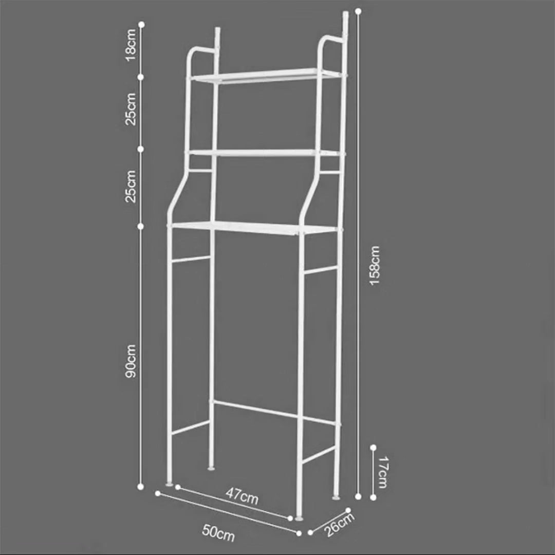 Polica za kupatilo iznad WC solje - Azijashop