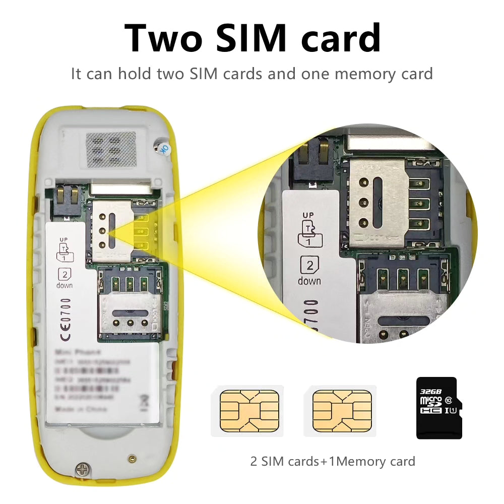Mini mobilni telefon MB10 - Azijashop