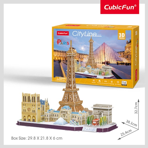 Maketa slagalica Paris puzzle - Azijashop