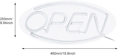 Neonska reklama "OPEN" - Azijashop